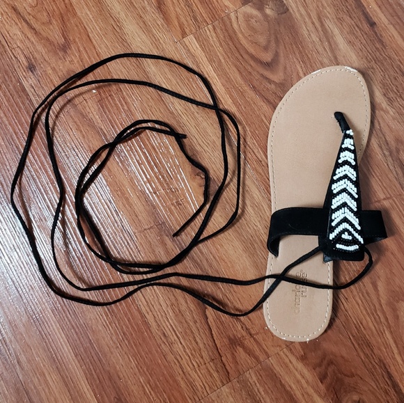 💲Boho Wrap-around Sandals💲 - Picture 3 of 6